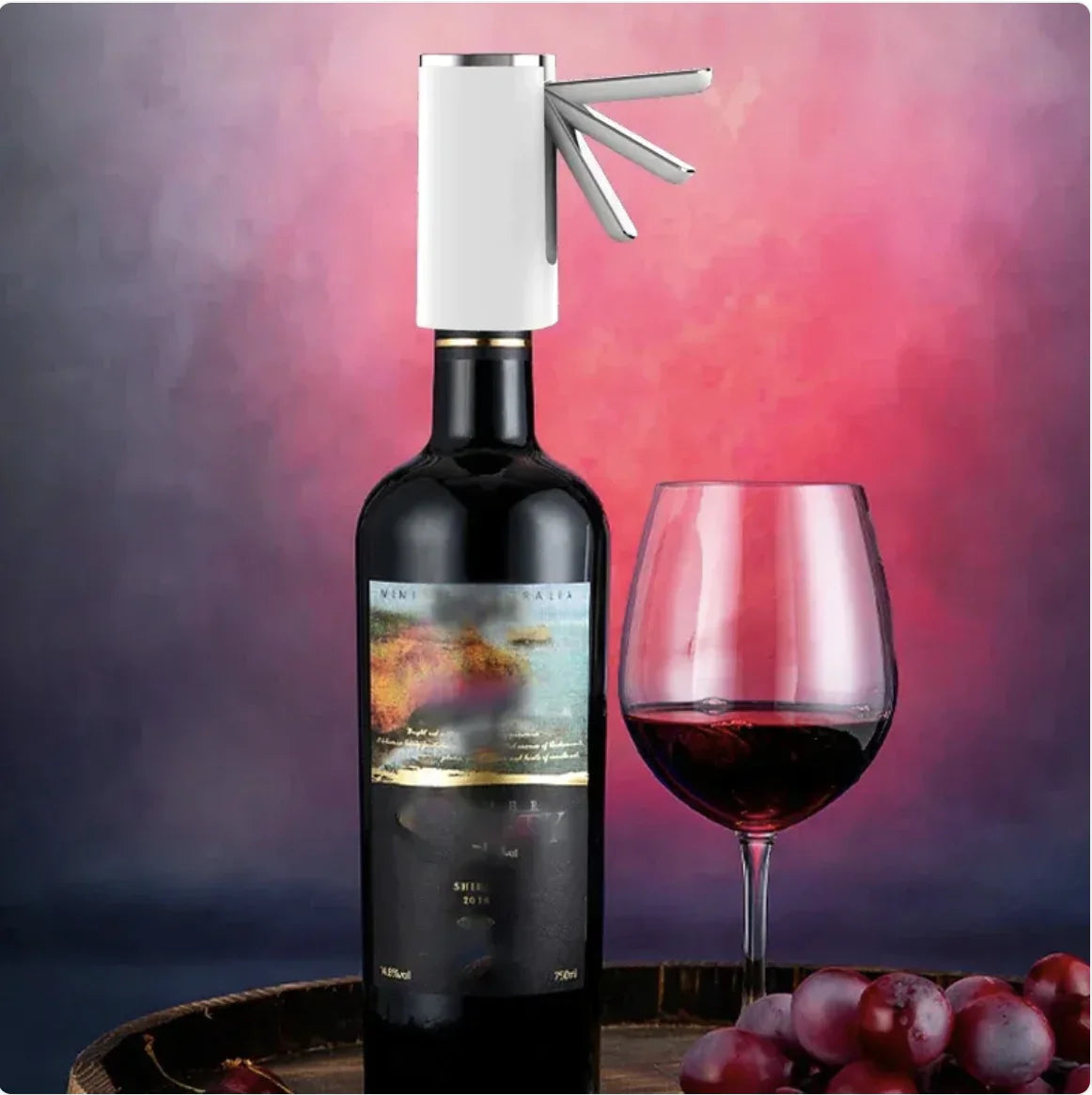 Fingerprint-Activated Touch Screen Digital Wine Beverage Dispenser